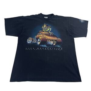 Vintage Oily Shirts Hot Rod T-Shirt XL Monster Car Life Necessities Graphic Tee